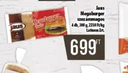 Coop Jaus Megaburger ajánlat
