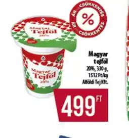 Coop Magyar tejföl ajánlat