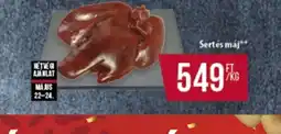 Coop Sertés máj ajánlat