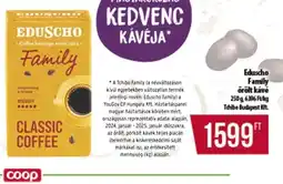 Coop Eduscho Family őrölt kávé ajánlat