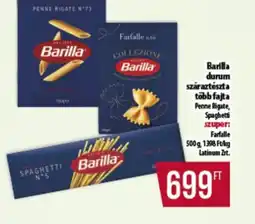 Coop Barilla durum száraztészta ajánlat