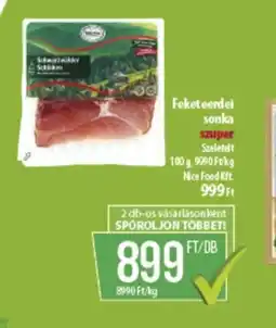 Coop Feketeerdei sonka ajánlat