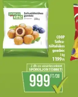 Coop Coop Szilvatöltelékes gombc ajánlat