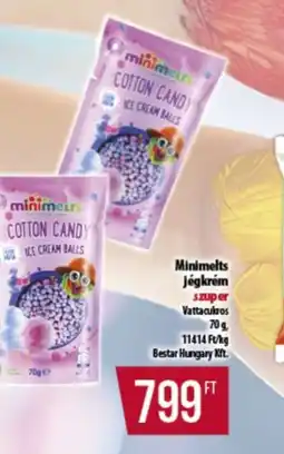Coop Minimelts Jégkrém ajánlat