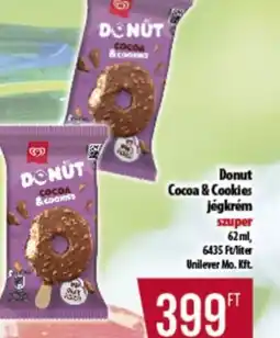 Coop Donut Cocoa & Cookies Jégkrém ajánlat