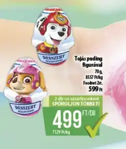 Coop Tojás puding figurával ajánlat