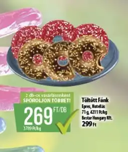 Coop Töltött Fánk ajánlat
