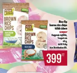 Coop Rice Up barna rizs chips ajánlat