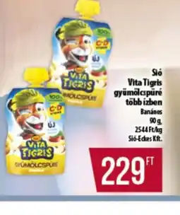 Coop Si Vita Tigris gyümölcspüré ajánlat