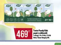 Coop Tento Pandy Kids papír zsebkendő ajánlat