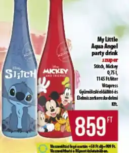 Coop My Little Aqua Angel party drink ajánlat