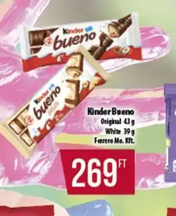 Coop Kinder Bueno ajánlat