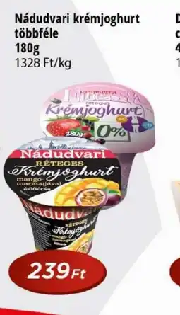 Real Nádudvari krémjoghurt ajánlat