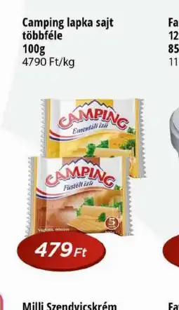 Real Camping lapka sajt ajánlat