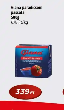 Real Giana paradicsom passata ajánlat
