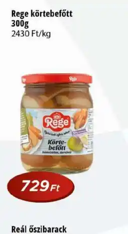 Real Rege körtebefőtt ajánlat