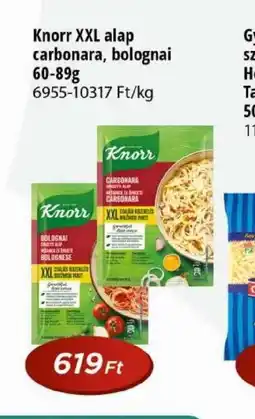 Real Knorr XXL alap ajánlat