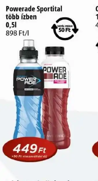 Real Powerade Sportital ajánlat