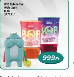 Real BOB Bubble Tea ajánlat