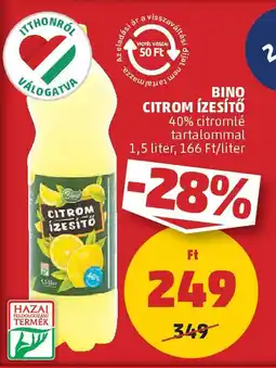 PENNY Bino citrom ízesítő ajánlat