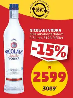 PENNY Nicolaus vodka ajánlat