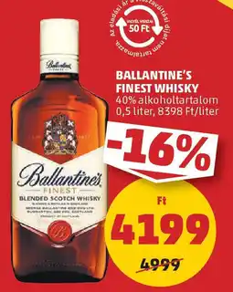 PENNY Ballantine's finest whisky ajánlat
