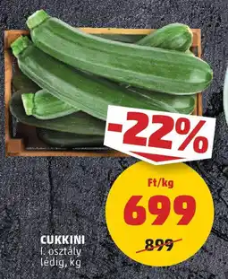PENNY Cukkini ajánlat