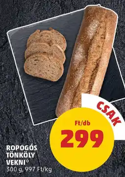 PENNY Ropogós tönköly vekni ajánlat