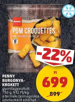 PENNY Penny burgonya- krokett ajánlat