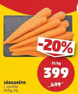PENNY Sárgarépa ajánlat