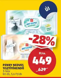 PENNY Penny nedves tisztítókendő ajánlat