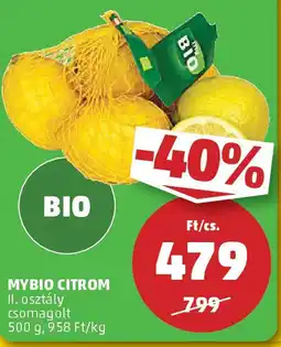 PENNY Mybio citrom ajánlat