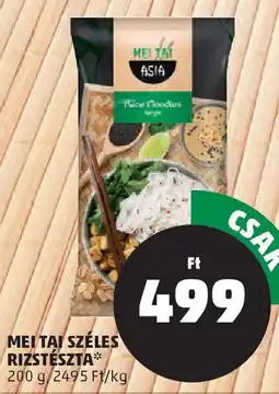 PENNY Mei tai széles rizstészta ajánlat