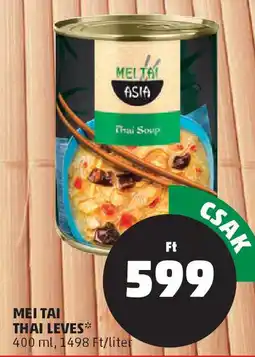 PENNY Mei tai thai leves ajánlat