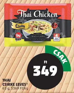 PENNY Thai csirke leves ajánlat