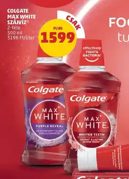 PENNY Colgate max white szájvíz ajánlat