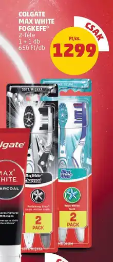 PENNY Colgate max white fogkefe ajánlat
