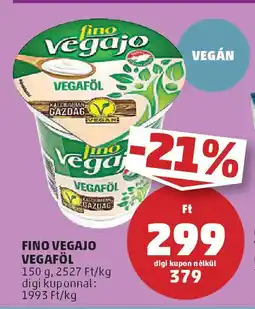 PENNY Fino vegajo vegaföl ajánlat