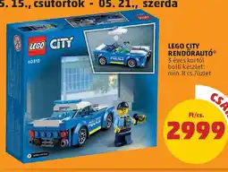 PENNY Lego city rendőrautó ajánlat