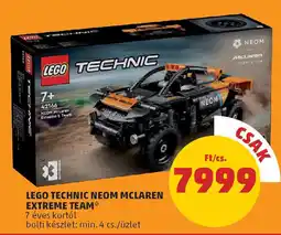PENNY Lego technic neom mclaren extreme team ajánlat