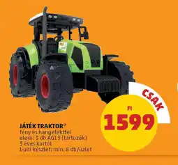 PENNY Játék traktor ajánlat
