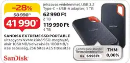 Auchan SanDisk Extreme SSD Portable ajánlat