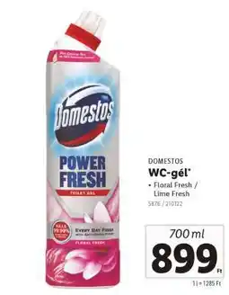 Lidl DOMESTOS WC-gél ajánlat