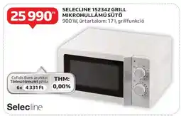 Auchan SELECLINE 152342 Grill Mikrohullámú Sütő ajánlat