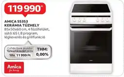 Auchan AMICA 55353 KERÁMIA TŰZHELY ajánlat