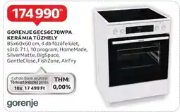 Auchan Gorenje GECS6C70WPA Kerámia Tűzhely ajánlat