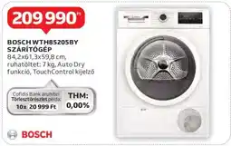 Auchan BOSCH WTH85205BY SZÁRÍTÓGÉP ajánlat