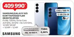 Auchan Samsung Galaxy S25 Kártyafüggetlen Okostelefon ajánlat