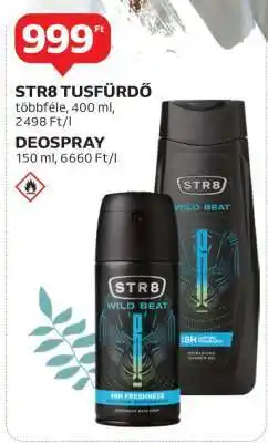 Auchan STR8 Tusfürdő és Deospray ajánlat