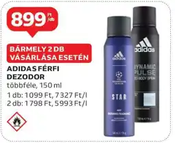 Auchan Adidas Férfi Dezodor ajánlat